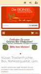 Mobile Screenshot of bioinsel-shop.de